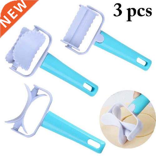2019 New 3pcs Rolling Biscuit Cookies Cutter Mold Maker