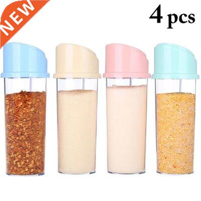 4pcs Spice Jar Set Salt and Pepper Seasoning Bottle Kitchen