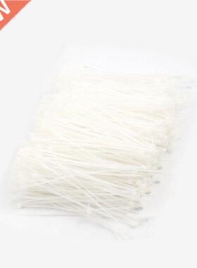 1000 Pcs White Cable Zip Tie Fasten Wrap 60mm x 2mm