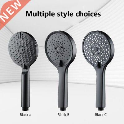 Models Matte Black Square/Round Handshower Rainfall