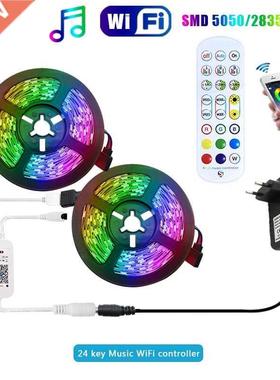 Music Wifi Smart LED Strip Control RGB Light 2835 5050 5m/10