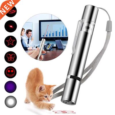 4mW 3-In-1 Mini Red Laser Pointer Pen USB Rechargeable 3 In