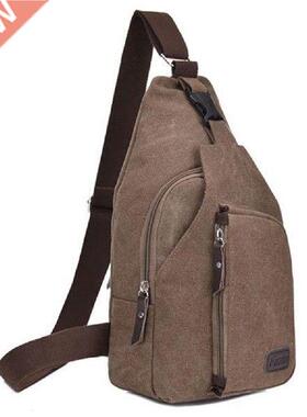 Oxford Men One Shoulder Backpack Women Sling Bag USB Boys
