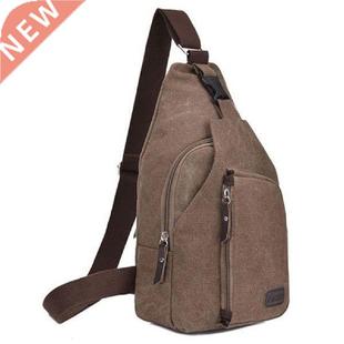 Oxford Men One Shoulder Backpack Women Sling Bag USB Boys