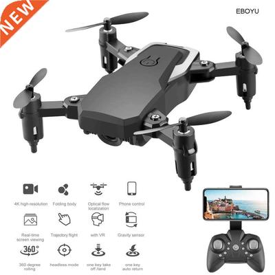 EBOYU Updated LF606S 2.4Ghz Mini Fold RC Drone 4K WiFi FPV