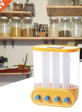 Cereal Dispenser Grain Containers Storage Airtight Sealed