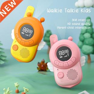 2Pcs Kids Walkie Talkie Outdoor 3KM Wireless Interactive Toy