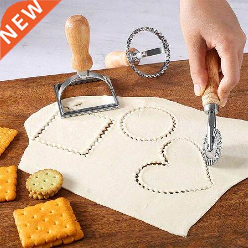 Stainless Steel Cookies Cutter Set Pasta Biscuits Press