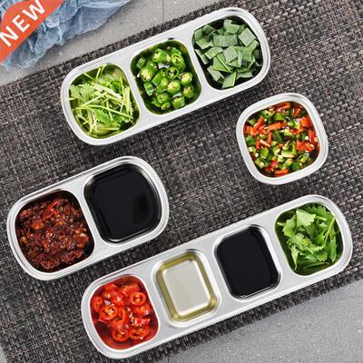 304 Stainless Steel Pepper Roast Meat Sauce Dishes Wasabi