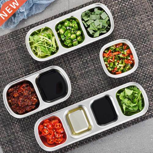 304 Stainless Steel Pepper Roast Meat Sauce Dishes Wasabi
