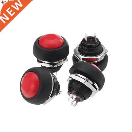 4Pcs Waterproof Button Switch Momentary Off/On Push Button S