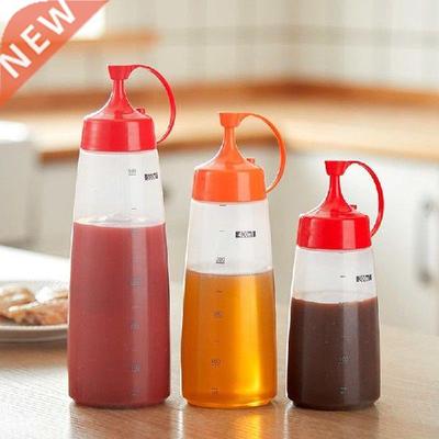 00/400/550ml Condiment Squeeze Bottles For Ketchup Mustard