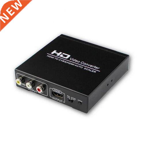 1080P HDMI-compatible To AV RCA Converter Scaler AV Splitter