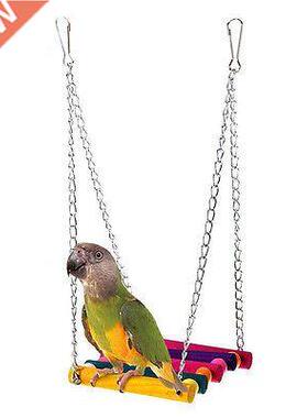 Swing Pet Bird Toy Parrot Cage Toys Cages Parakeet