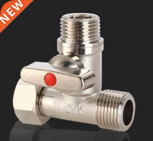 1pcs 1/2'' BSP Male to Male to Female Tee Type Brass Plated