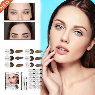 One Step Eyebrow Stamp Shaping Kit Professional Eye Brow Gel