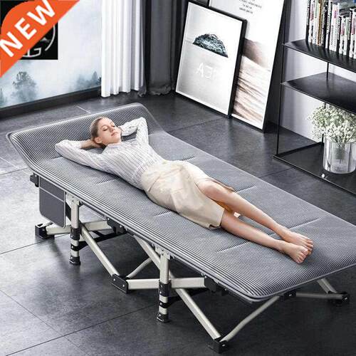 Simple folding bed dormitory office siesta casual single bed