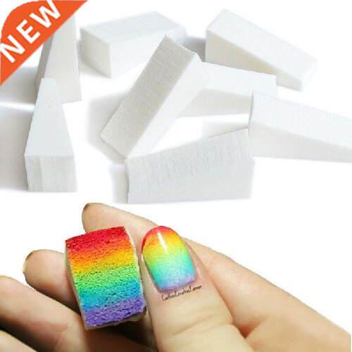 1/5/10pcs Soft Sponges Gradient Nail Art Stamper Tos