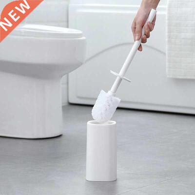 1Set Toilet Brush Set Bathroom Cleaning Brush Long Handle
