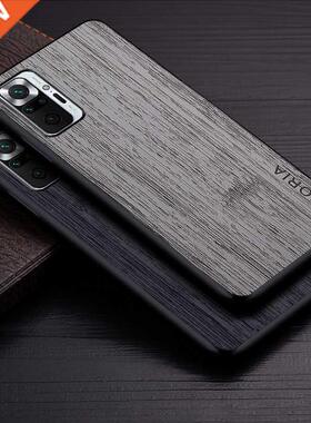 Case for Xiaomi Redmi Note 10 Pro 10T 5G 10S funda bamboo wo
