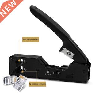 Cat7 Cat8 Tail Clip RJ45 Connector Crimping Pliers Cat5e Cat