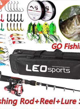 Kit completo de ca a de pescar, Set de Se uelos de Pesca tel