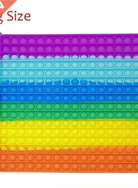 Big Size Fidget Toys Pack Push Its Bubble Sss Relief Toy for