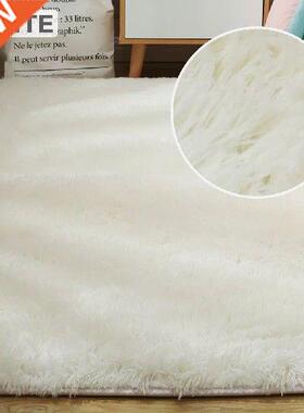 Plush Rug for Home Living Room Fluffy Carpet Thick Bed Room