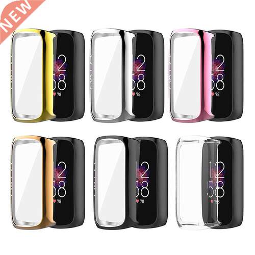 Full Coverage Protective Shell Soft TPU Watch Cases for Fitb