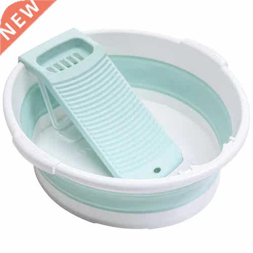 Folding Basin with Household Basin, Large Plastic Basin