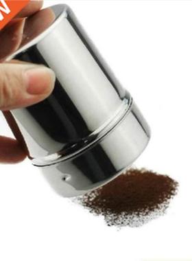 New 1Pc Stainless Steel Sprinkle Cocoa Cinnamon Sugar Gauze