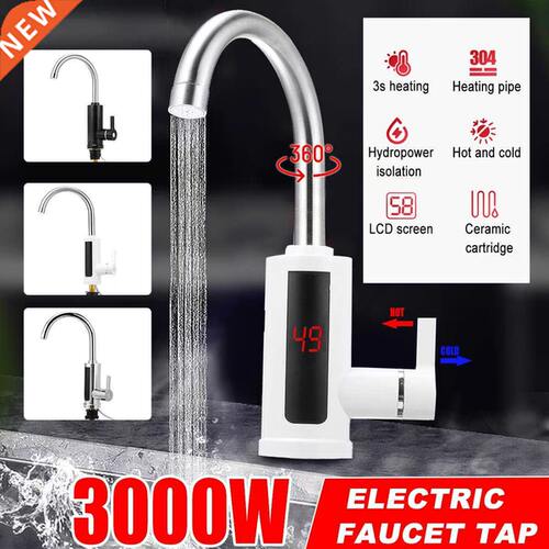 3000W Electric Kitchen Instant Heating Faucet Heater
