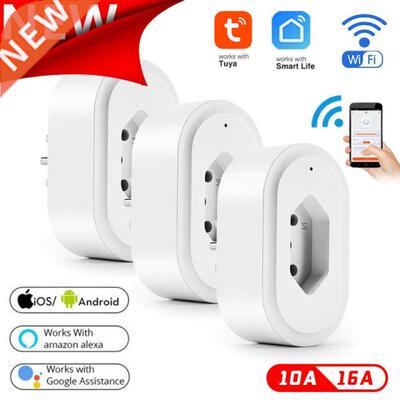 Wireless Wifi Smart Plug Brazil 10/16A Smart Socket With Tim