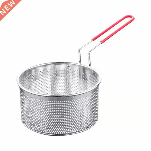 Food Strainer Basket Kitchen Tools Portable Frying With