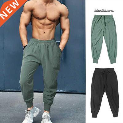 Mens Joggers Pants Summer Fashion Sweatpants Streetwear Fitn