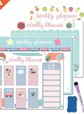 Magnetic Weekly Monthly Planner Calendar Magnets Dry Erase B