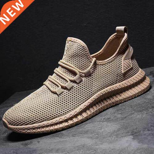 Men Running Shoes Lightweight Breathable Casual Sneakers Non