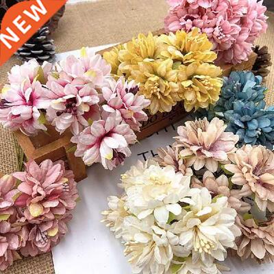 6 Heads Mini Carnation Bouquet Artificial Decorative