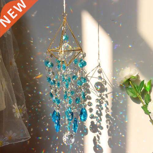 Cystal Wind Chimes Hanging Window isms Suncatche
