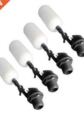 B0KB 4Pcs 1/2 nch Mn Stable Float Ball Valve wth