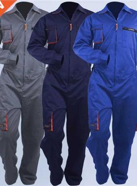 Work Overall Uniform Men Women Working Coveralls Welding Sui