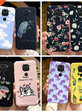 For Xiaomi Redmi Note 9 Case soft Cartoon Pattern Silicone P