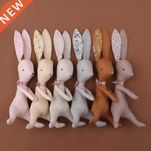Baby kawaii Bunny Plush Rabbit Dolls Soft Newborn Sleeping P