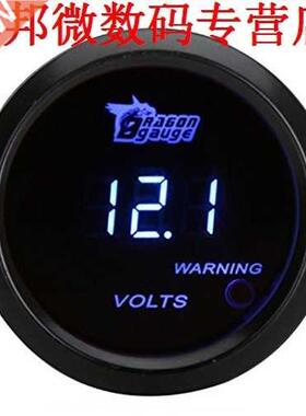 52mm 2in LCD 0 ~ 15 V Voltage Meter Gauge voor met Waarschuw