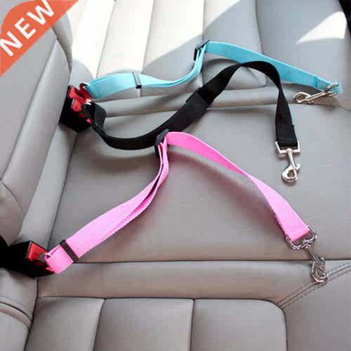Adjustable Pet Cat Dog Car Seat Belt Pet Seat Vehicle Dog H