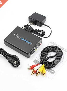 HDMI To 3RCA AV CVBS Composite S-Video R/L Audio Video Conve