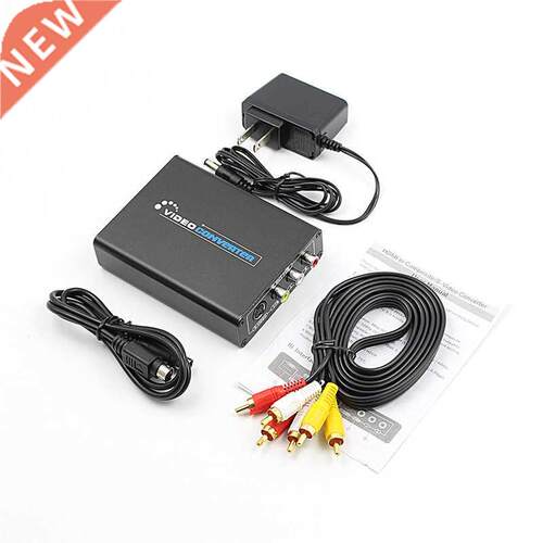 HDMI To 3RCA AV CVBS Composite S-Video R/L Audio Video Conve
