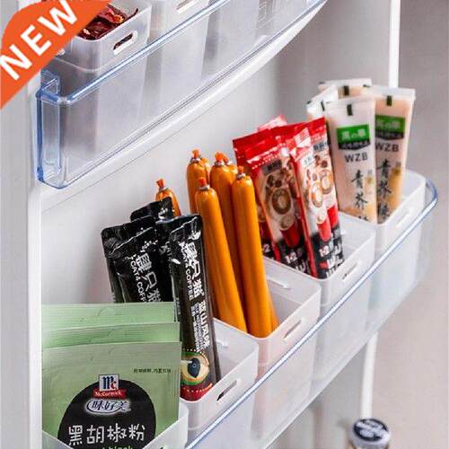 2pcs Translucent Sorting Storage Box On The Side Of