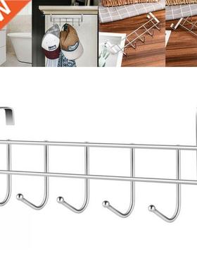 5 Hooks Kitchen Hanger Shelf Free Of Punch Rack Multifunctio