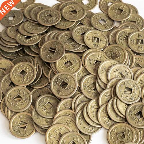 10/50/100Pcs Chinese Feng ui Lucky Coins Antique Fortune M